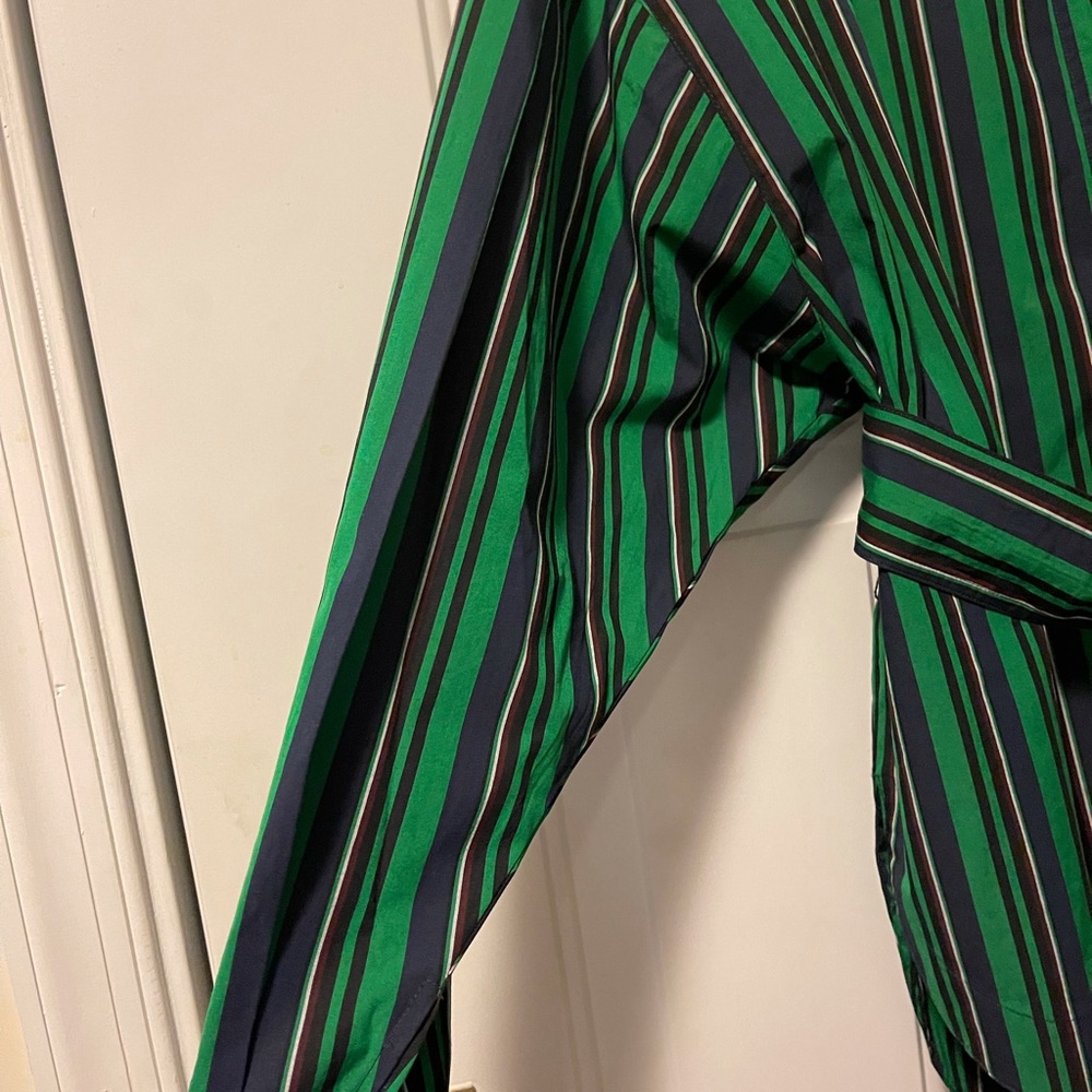 Open Ceremony Green Stripe Shirt - Picture 8 of 9